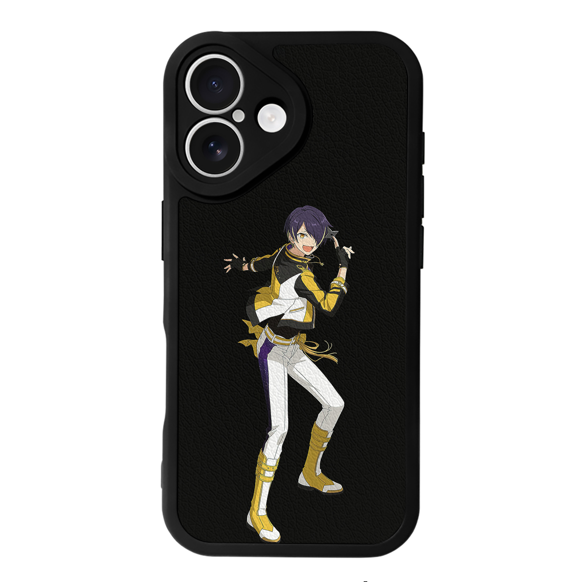 （画像用） あんさんぶるスターズ! Ensemble Stars 【iPhone 16シリーズ対応】シリコンスマホケース（レザー調） 材質：シリコン